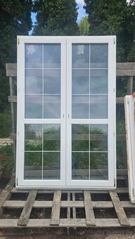 BALKONOVÉ DVEŘE PVC 1470x2250 mm - STARŠÍ - 2