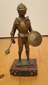 STARÉ MOSAZNÉ KALAMÁŘ,ŽARDINKA,RYTÍŘ LUSTR,VAŘIČ - 2