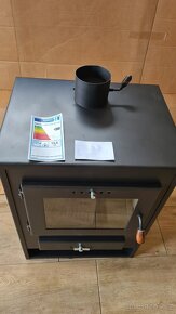 Nová krbová kamna " TROYA S" 12 kw ( BULTRON ) - 2