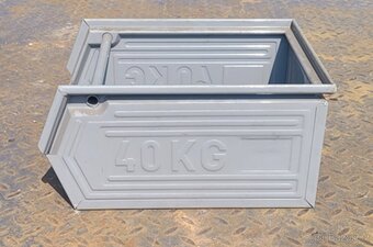 Zkosený úložný box Mars 40kg - 2