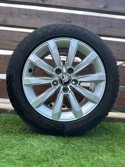 Alu kola 5x112 r16 s pneu (p56) - 2
