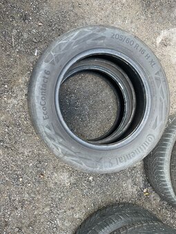 Prodám pneumatiky Continental 205/60 R16 H XL - 2