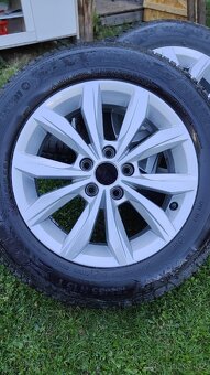 VW ALU R15 5x100 celoroční pneu - 2