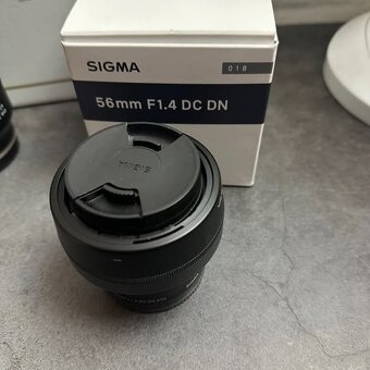 Sigma 56 1.4 sony E - 2
