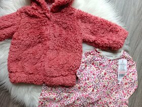 Set oblečení mikina a tričko s legínami vel 80 - 2