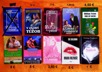 Romány, beletria, romantické, historické, detské knihy - 2
