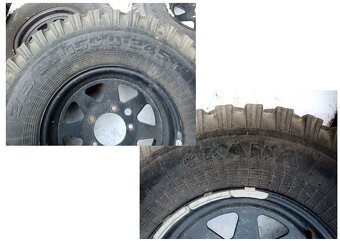 Kola do terénu/lesa (5x disk R15 5x139,7) - 2