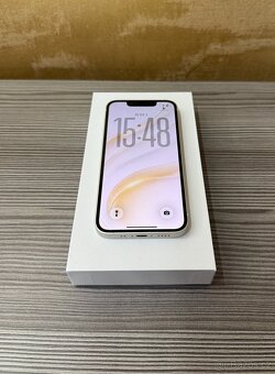 Apple iPhone 13 mini 128GB bílá, baterie 100% - 2