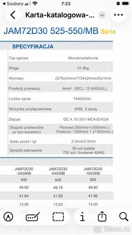 Solární panely JA Solar 540 Bifacial - 2