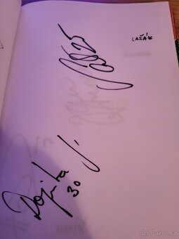 autogramy hokejistů - 2