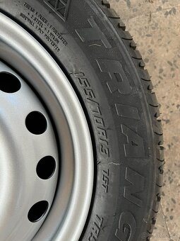 5 Kompletní kolo 155/70 R13 rozteč 4x100 pro přívěsné vozíky - 2