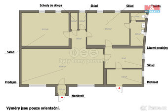 Prodej obchodního objektu, 141 m², Prádlo - 2