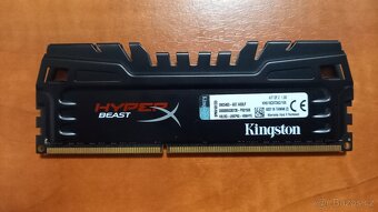 Prodám Kingston HyperX Beast 16GB (2x8GB) DDR3 1600 MHz XMP - 2