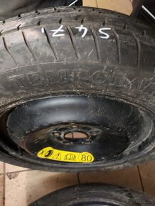 5x108 R16 a 4x100 R14 Rezerva Dojezdové kolo - 2