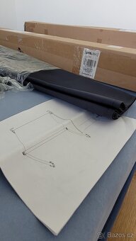 Markýza Pro-Tec 290 x 120 cm tmavě modrá - 2