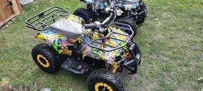 Nová dětská Elektrická čtyřkolka Tori 1200W žlutá - 2