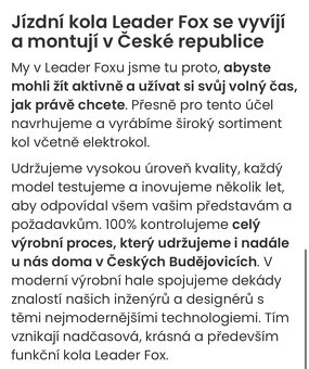 Horské kolo Leader Fox 27,5 NOVÉ - 2
