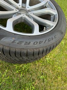ALU sada Mercedes Benz GLE coupe včetně pneu zimní R21, - 2