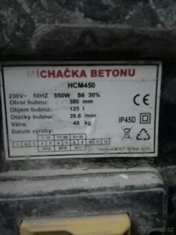 Míchačka na beton na Maltu - 2