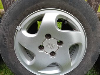 Prodám alu kola peugeot 14 - 2