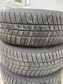 Plech disky 5x112 včetně zimních pneu 195/65R15 - 2