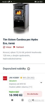 Krbová kamna s výměníkem - 2