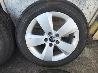 15"celoroční alu sada Mato 5x100 origo Rapid Fabia 3 Polo - 2