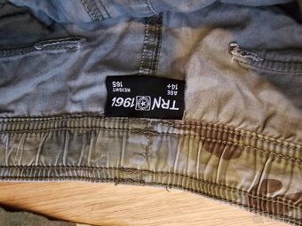 maskáčový set - kraťasy, tričko, kšiltovka - 2