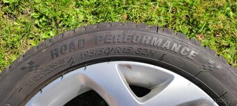 Alu disky + gumy letni 195/50 R15 - 2