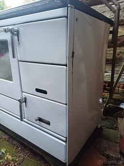 Sporak na tuha paliva moravia 9100 s výměníkem - 2