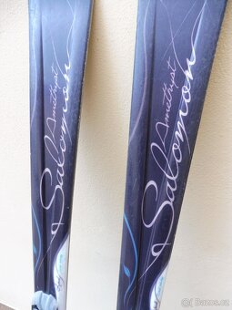 DÁMSKÉ LYŽE SALOMON AMETHYST 165CM/VÁZÁNÍ SALOMON - 2