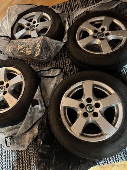 Originál škoda Alu-kola 185/60 R14 5x100 - 2