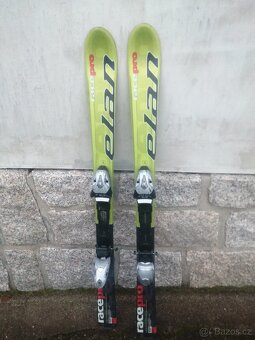 lyže 120 + lyžáky 23 - 2