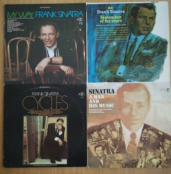 LP desky FRANK SINATRA původní USA presy z 50.tých let - 2
