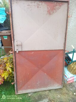 Plechové dveře - 2