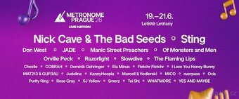 METRONOME PRAGUE 2026 | SOBOTA - 2