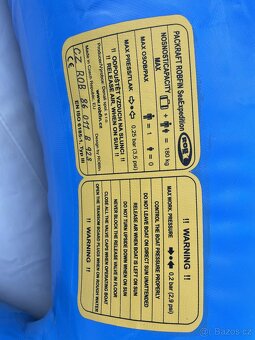Packraft RobFin Expedition extra long komplet vybavení - 2