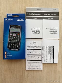 Vědecká kalkulačka Citizen SR-270X - 2