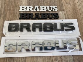 Brabus - Mercedes Benz 1x znak na kufr - blatníky - 2
