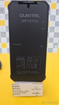 Oukitel WP19 Pro, Nový, 2 roky záruka 8/256 GB - 2