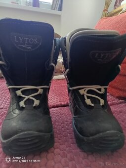 Snowboardové boty vel.34 - 2