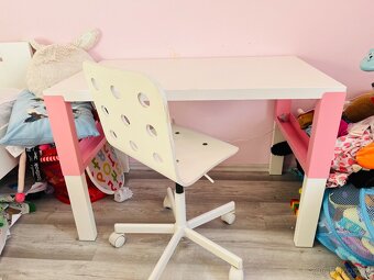 IKEA stůl psací stůl a židle na kolečkách - 2