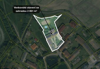 Venkovské stavení 4+1 se stodolou, vejminek, kolna a  zahrad - 2