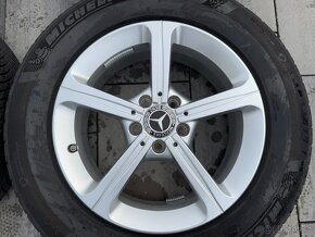 Originál alu kola Mercedes 5x112 R17 zimní zánov - 2