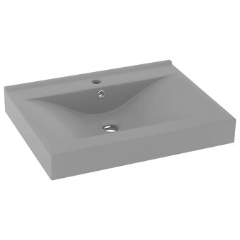 Designové umyvadlo šedé 60x46 - 2