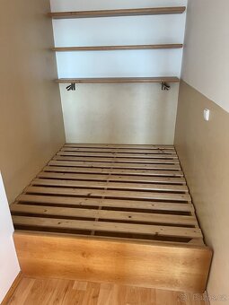 Postel s vyklápěcím roštem – dvoulůžko - 2