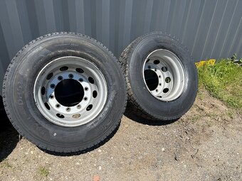 Prodám sadu kol 315/70 r 22,5 2x Dura-Bright 2x plech - 2
