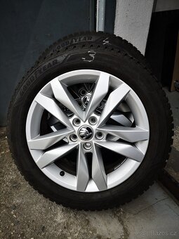 Alu kola originál Škoda r16 Fabia4, Rapid, Roomster, Scala, - 2