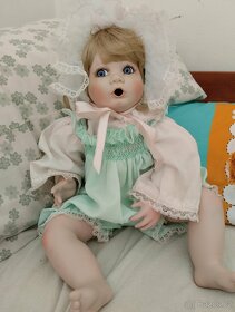 Značené porcelánové miminko celokloubové - 2