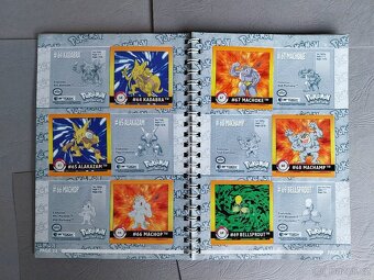 Sbírka pokémoni 1999 - 2